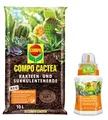 Produktbild: CACTEA Kakteenerde 10L + Kakteendünger Set für gesunde Kakteenpflege