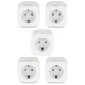 Produktbild: Bosch Smart Home Smart Plug - Zwischenstecker kompakt, 5er Pack