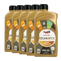 Produktbild: TOTAL Quartz 9000 Future GF6 SAE 0W-20 Motorenöl API SP, ILSAC GF-6A, 5x1 Liter