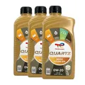 Produktbild: TOTAL Quartz 9000 Future GF6 SAE 0W-20 Motorenöl API SP, ILSAC GF-6A, 3x1 Liter