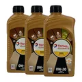 Produktbild: TOTAL Quartz 9000 Future GF6 SAE 0W-20 Motorenöl API SP, ILSAC GF-6A, 3x1 Liter