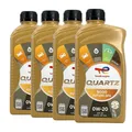 Produktbild: TOTAL Quartz 9000 Future GF6 SAE 0W-20 Motorenöl API SP, ILSAC GF-6A, 4x1 Liter