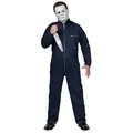 Produktbild: Metamorph Kostüm Michael Myers Overall - Halloween Kostüm Herren, Halloween Overall im kultigen Serienmörder-Look blau 46