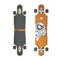 Produktbild: Apollo Longboard, Komplettboard mit Deck aus Bambus & Fiberglas, High-End Board mit ABEC 9 Kugellager, Flex 2 Longboards für Jugendliche und Erwachsene, Profi-Cruiser