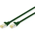 Produktbild: Digitus DK-1644-A-010-G-10 RJ45 Netzwerkkabel, Patchkabel CAT 6a S/FTP 1.00m Grün 1St.