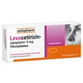 Produktbild: Levocetirizin-ratiopharm ® 5 mg