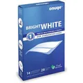 Produktbild: Onuge Zahnaufhellung Bright White, ohne Peroxid, Teeth Whitening Strips, 28 Stück für 14 Tage