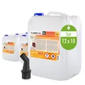 Produktbild: Bioethanol 96,6% Premium 120L (12x 10L) FLAMBIOL für Kamine & Ethanol-Brenner