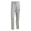 Produktbild: adidas Herren Essential Three Stripes Single Jersey Pants, medium Grey Heather/Black, XL