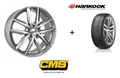 Produktbild: Winterräder 18 Zoll Golf 7 Golf 8 A3 Leon Octavia 4x CMS C28 + Hankook Reifen