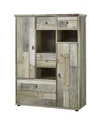 Produktbild: Innostyle Highboard Highboard BONANZA - Driftwood Nachbildung