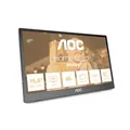 Produktbild: AOC 16T3EA - 16 Zoll tragbarer Monitor (1920x1080, USB-C Anschluss, Mehrwinkel Standfuss) schwarz-grau