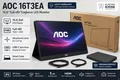 Produktbild: AOC 16T3EA 15.6 Zoll Full-HD Tragbarer Monitor Schwarz LED Bildschrim Screen OVP