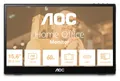 Produktbild: AOC 16T3EA 15,6 Zoll Full-HD Tragbarer Monitor 4 ms Reaktionszeit 60 Hz