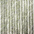 Produktbild: Brunner Chenille-Flauschvorhang Caravan 56 x 175 cm, grau/weiß/grün
