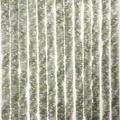 Produktbild: Brunner Chenille Flauschvorhang, 56x175cm, grau/grün/weiß, ideal für Caravans