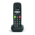 Produktbild: Gigaset E290HX Großtasten Mobilteil mit Ladeschale - schwarz