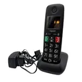 Produktbild: Gigaset Festnetz Telefon E290HX Kabellos + Ladeschale Schwarz - B-Ware