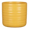 Produktbild: Scheurich Cottage, Blumentopf aus Keramik, Farbe: Curcuma, 19,6 cm Durchmesser, 17,9 cm hoch, 4,3 l Vol.