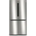 Produktbild: Bosch Serie 6 KFN96APEA Side-by-Side Kühlkombination Freistehend 605 l E - Silber
