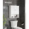 Produktbild: VASAGLE Hängeschrank Badezimmerschrank Wandschrank, 20 x 60 x 70 cm - Weiß