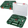 Produktbild: BOSCH 17-teilige Handwerkzeug-Set Zange Hammer Bits Transportkoffer 1600A02BY5