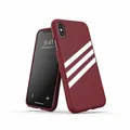 Produktbild: Adidas iPhone XS / X Hülle Case Cover OR Moulded Suede burgundy