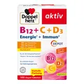 Produktbild: DOPPELHERZ B12+C+D3 Depot aktiv Tabletten 100 St.