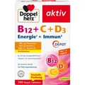 Produktbild: DOPPELHERZ B12+C+D3 Depot aktiv Tabletten 100 St PZN 16926521