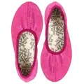 Produktbild: Beck Schläppchen Basic Glitzer Gymnastikschuh (bis Gr. 42 erhältlich, für Sport und Zuhause) mit rutschfester Gummi-Laufsohle rosa 31