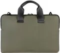 Produktbild: TUCANO GOMMO Slim Laptoptasche für Notebook 15.6 Zoll MacBook Pro 16 - Die Gommo-Taschen- und Accessoires-Linie besteht aus einem Material - welches aus recyceltem Kunststoff hergestellt wird - und zeichnet sich durch ein minimalistisches Design aus. Das Design besticht durch weiche Linien und markante Farbtöne. Das wasserfeste Material verfügt über eine matte Oberflächenbehandlung - die der Kollektion eine besondere - einzigartige Note verleiht. Wasserfeste Tasche aus gummiertem Material für bis zu 15.6