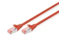 Produktbild: DIGITUS LAN Kabel Cat 6 - 1m - RJ45 Netzwerkkabel - S/FTP Geschirmt - Kompatibel