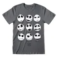 Produktbild: Heroes Inc. - The Nightmare Before Christmas Many Faces T-Shirt Größe