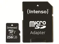 Produktbild: INTENSO MicroSDXC Card 3423492, UHS-I, 256 GB