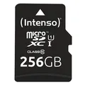 Produktbild: Intenso Speicherkarte microSDXC-Card PREMIUM, 256 GB, 1 St.