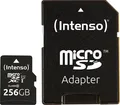 Produktbild: Intenso Premium Flash-Speicherkarte microSDXC-an-SD-Adapter inbegriffen 256 GB UHS-I / Class10 microSDXC (3423492)