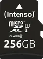 Produktbild: INTENSO 3423492 - MicroSDXC-Speicherkarte 256GB, Intenso Class 10, UHS-1
