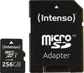 Produktbild: Intenso Premium microSDXC-Karte 256 GB Class 10, UHS-I inkl. SD-Adapter