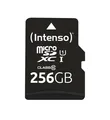 Produktbild: Intenso Premium Microsdxc Memory Card INCL. SD Adapter, 256 GB, 3423492