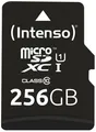 Produktbild: Intenso 256GB SDXC Class10 UHS-I Premium + SD-Adapter, Schwarz, BRANDNEU