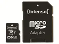 Produktbild: INTENSO MicroSDXC Card 3423492, UHS-I, 256 GB