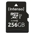 Produktbild: Intenso microSD 256GB UHS-I Premium Speicherkarte inkl. SD-Adapter Datenspeicher