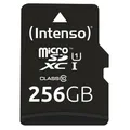 Produktbild: Intenso microSDXC Card Premium (256GB) Speicherkarte für Handys und Tablets
