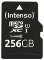 Produktbild: Intenso 3423492 MicroSD Speicherkarte 256 GB Class 1 (U1) Klasse 10