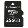 Produktbild: Intenso microSDXC-Speicherkarte UHS-I Premium 256 GB, bis 90 MB/s, Class 10/U1