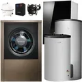Produktbild: Buderus WLW196i-4 AR E Logaplus Wärmepumpen-Paket mit Warmwasserspeicher SH290 RS-B + Pufferspeicher P120.5 S-B für Heizkreis - 7739616787