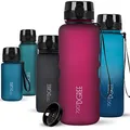 Produktbild: 720°DGREE Trinkflasche 1,5 Liter “uberBottle“ softTouch +Sieb - BPA-Frei - XL Wasserflasche für Gym, Fitnessstudio, Workout, Fitness, Sport, Outdoor - Große Sportflasche aus Tritan - Leicht, Stoßfest