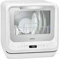 Produktbild: Bomann® Tischgeschirrspüler mit Tank | mit und ohne Wasseranschluss nutzbar | Mini Geschirrspüler | 36 - 70°C | Camping Spülmaschine | TSG 5704 - Weiß