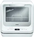Produktbild: Bomann TSG 5704 Tischgeschirrspüler, 42 cm breit, 2 Maßgedecke, 6 Spülprogramme,