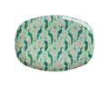 Produktbild: rice Teller Melamin Teller oval 30x22cm Snackteller Käseplatte